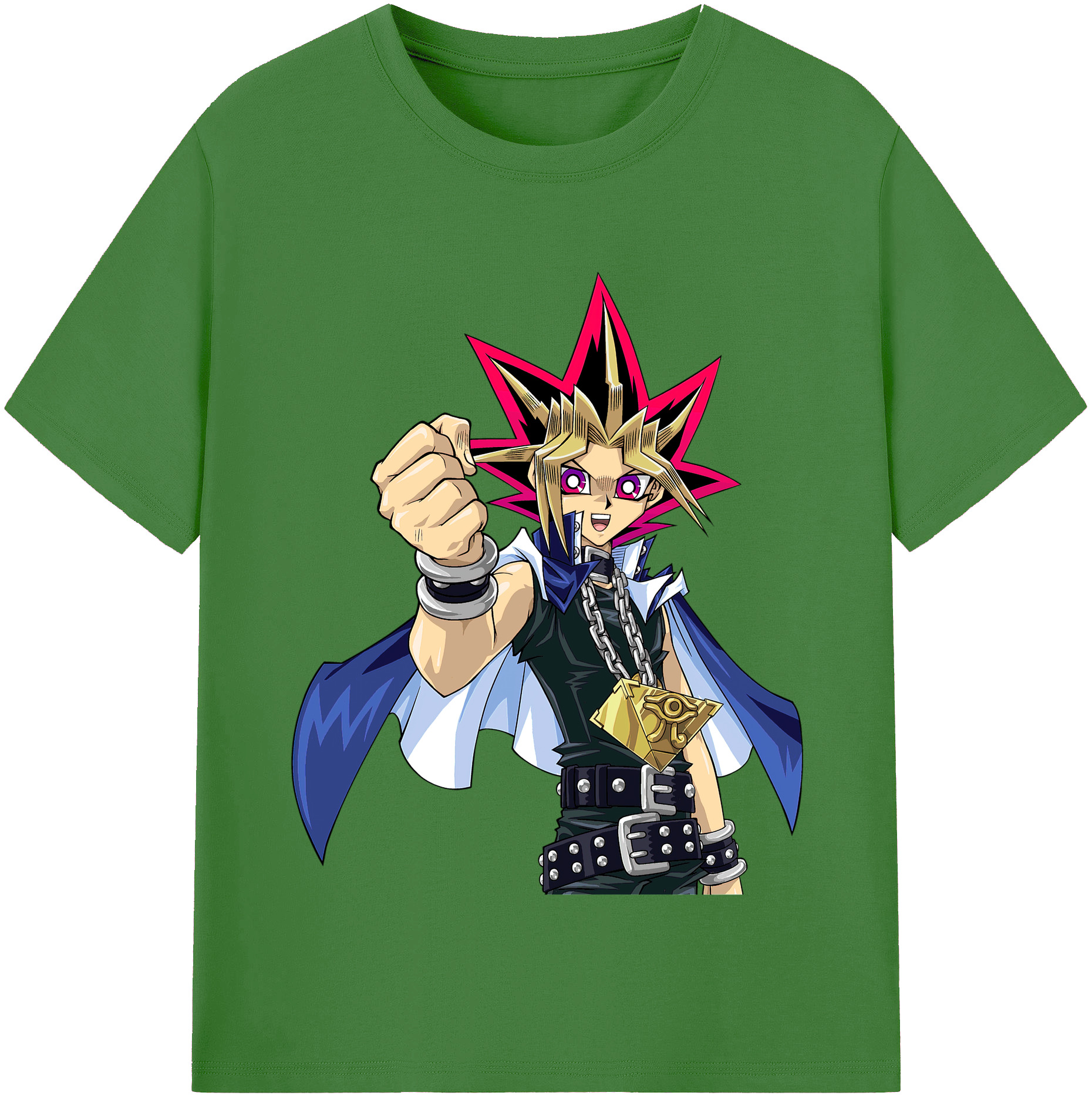 （画像用） 遊☆戯☆王 Yu-Gi-Oh! レディースカジュアルプリントTシャツ（綿100％）